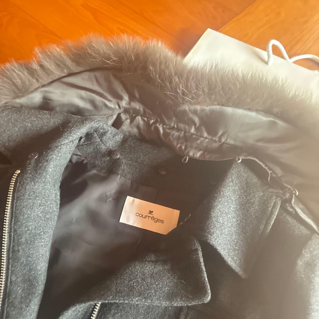 お値下げ致しました✨courreges♥️ダークグレー テーラードジャケット