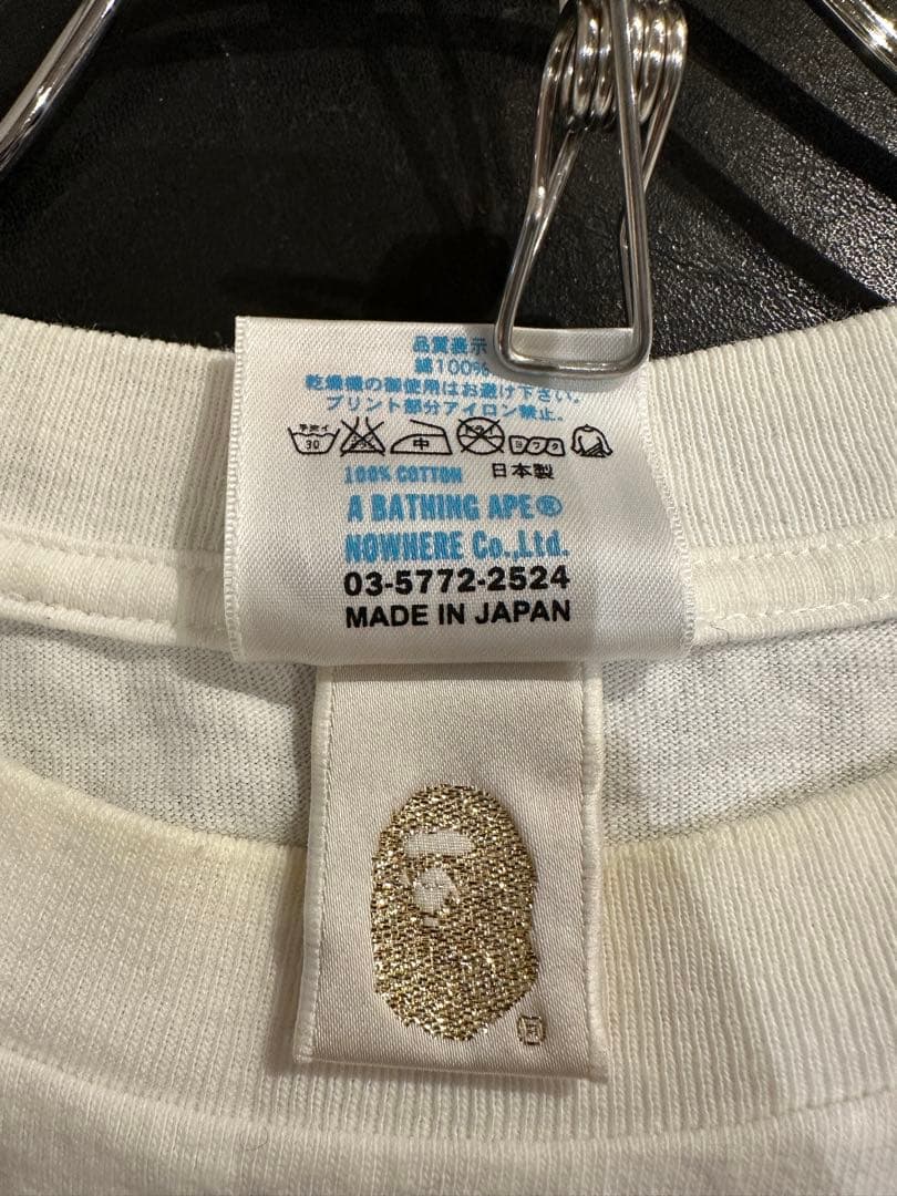 A BATHING APE 14周年 Tシャツ NOWHERE NIGO