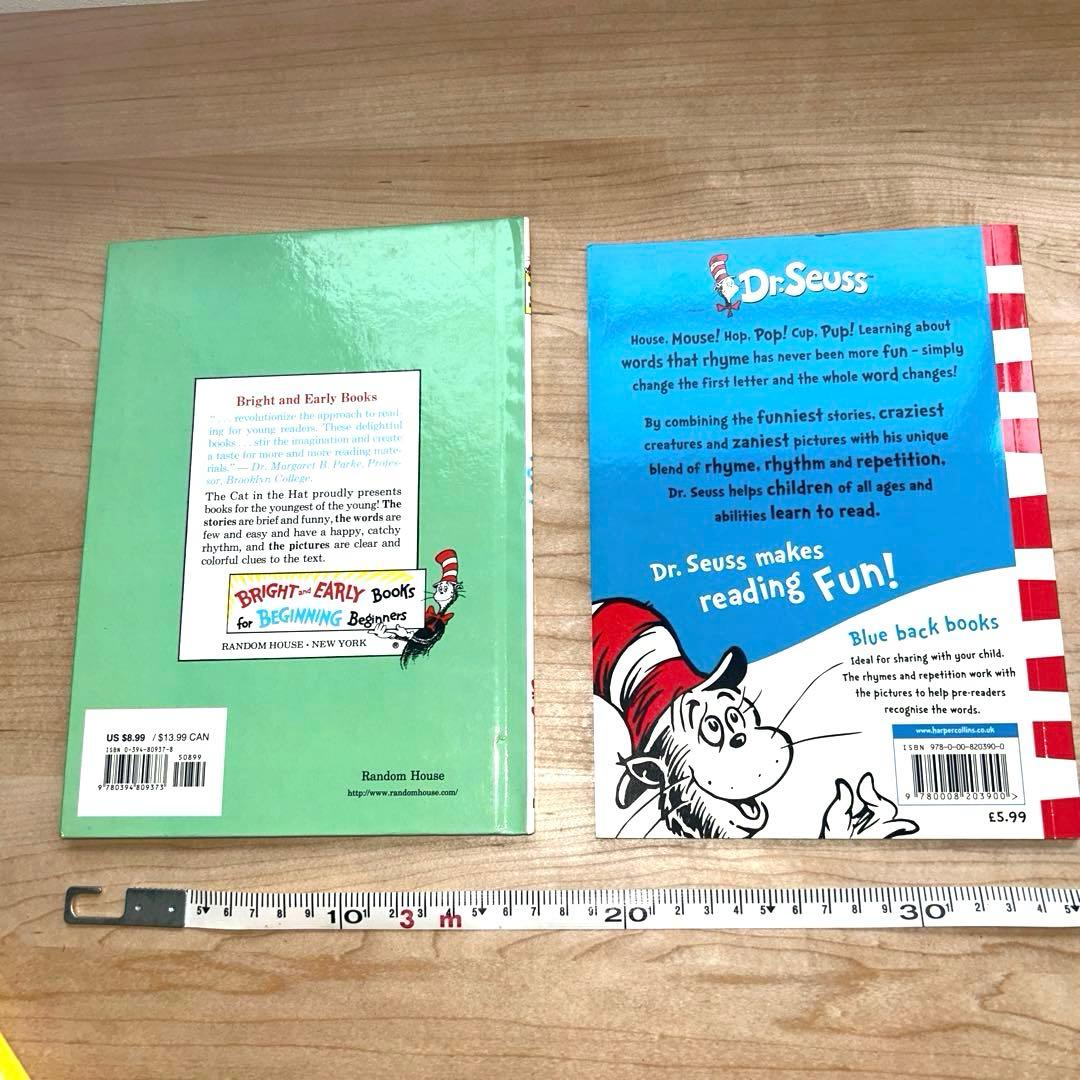 美品！英語絵本　Dr.Seuss，Eric Carle等まとめ売り9冊　CD付！