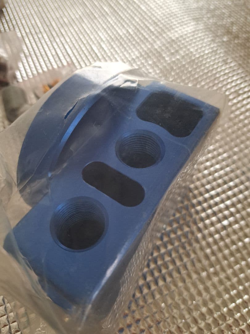 SKID RACING SR20 オイルブロック サンドウィッチブロックセット！