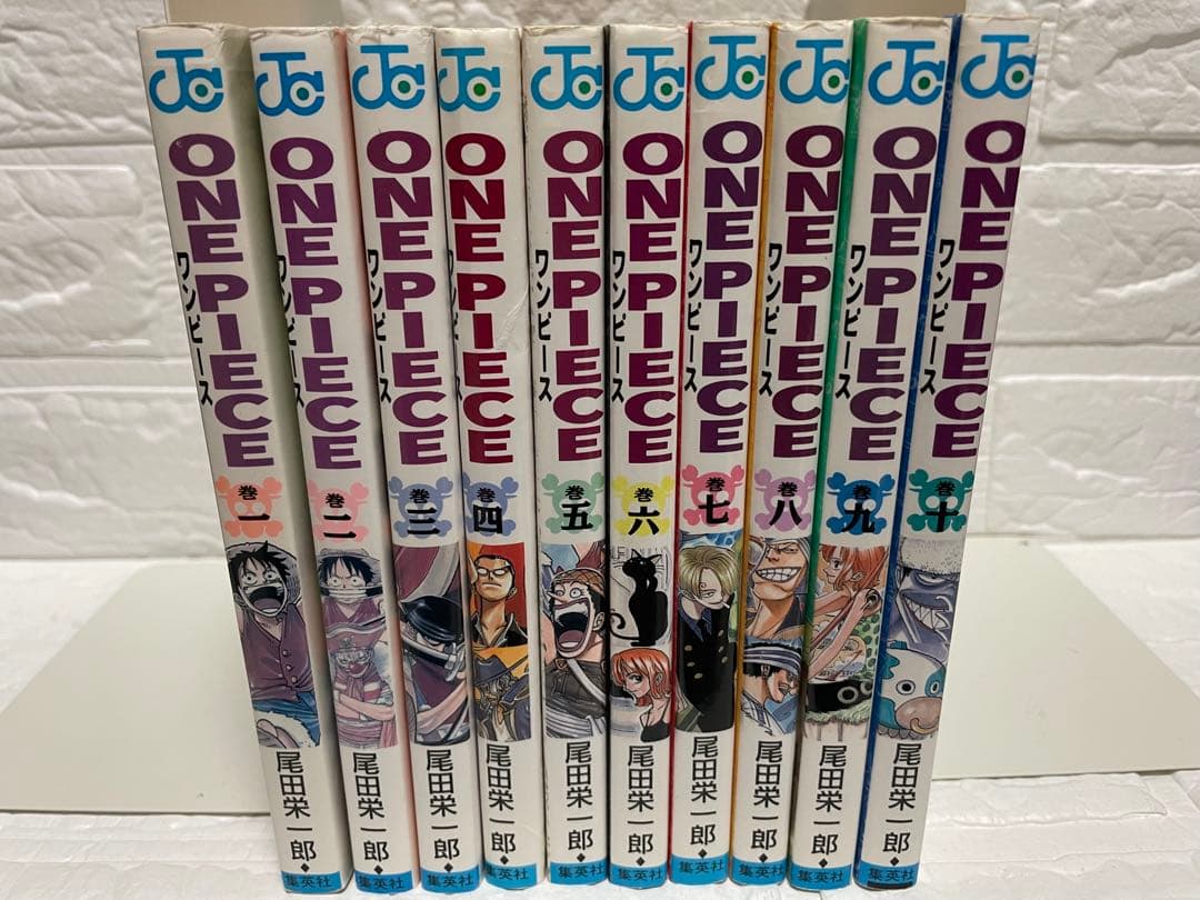 【初版・美品】ONE PIECE 1〜10巻セット・尾田栄一郎/集英社