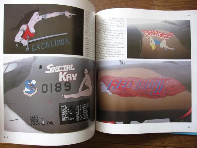 洋書 AIRCRAFT NOSE ART / J P WOOD