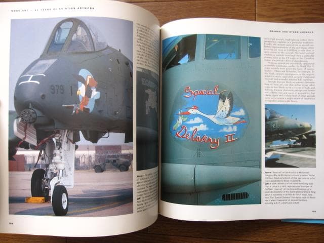 洋書 AIRCRAFT NOSE ART / J P WOOD