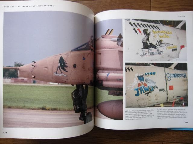 洋書 AIRCRAFT NOSE ART / J P WOOD