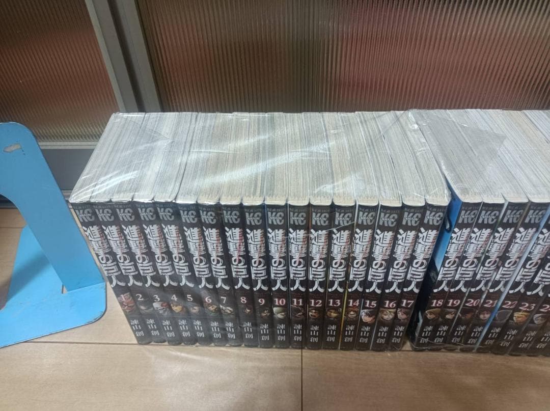 超絶美品 進撃の巨人 初版 全巻 全巻セット 即納 送料無料 映画化 全３４巻