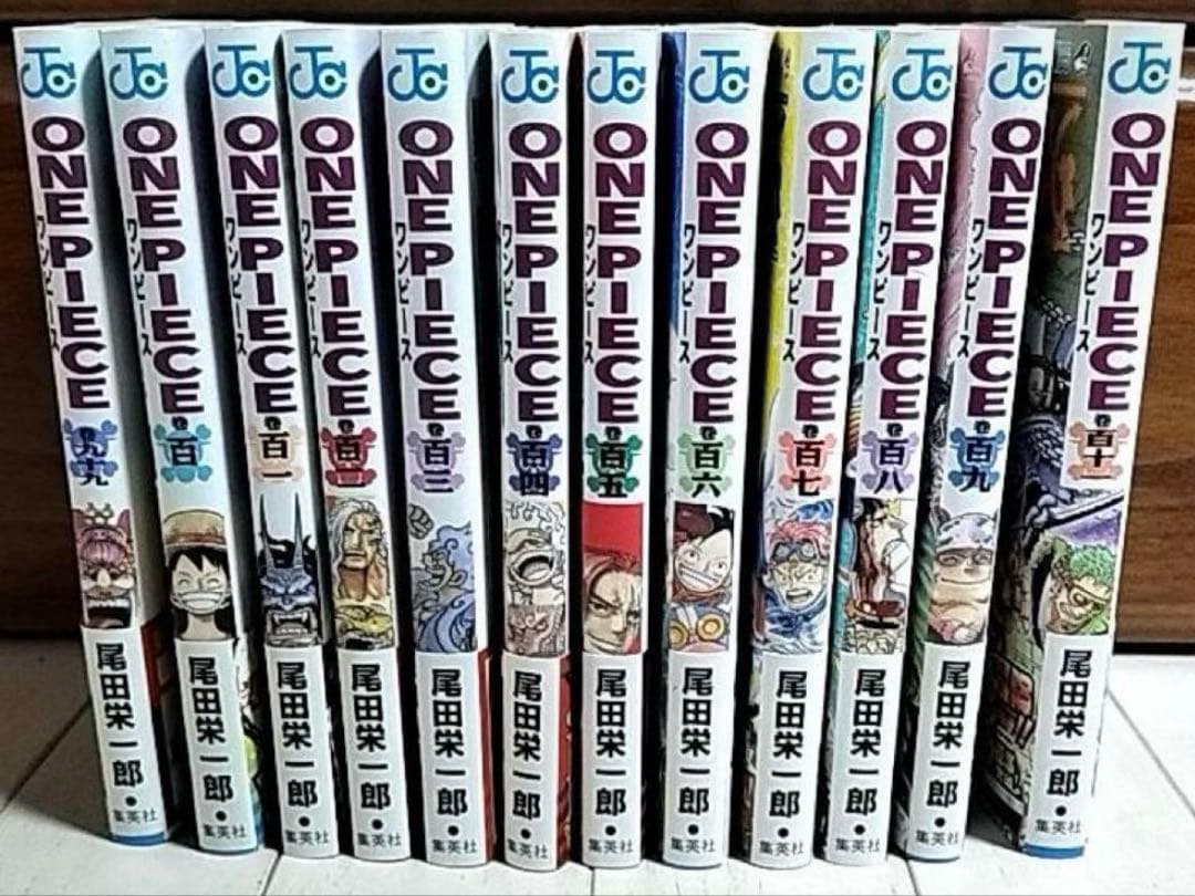 ONE PIECE ワンピース 全巻 1～111巻＋特典本