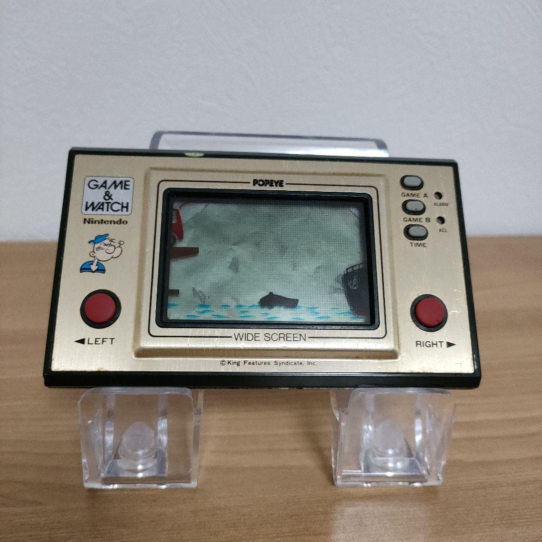 ゲーム＆ウォッチ　ポパイ　任天堂Nintendo　ニンテンドー　メンテナンス済み