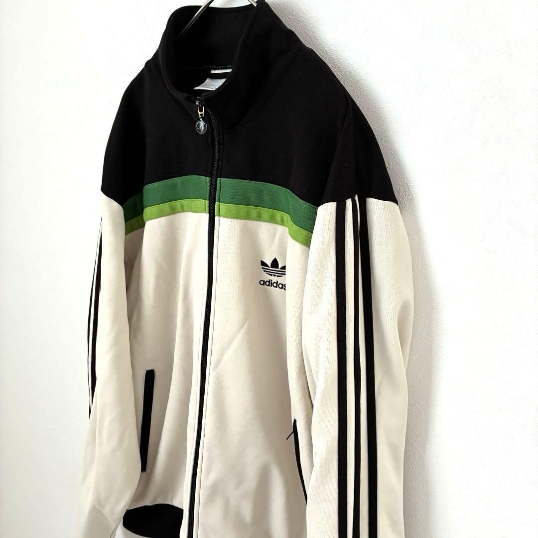 希少 adidas トラックジャケット 90s マルチカラー 切り替え