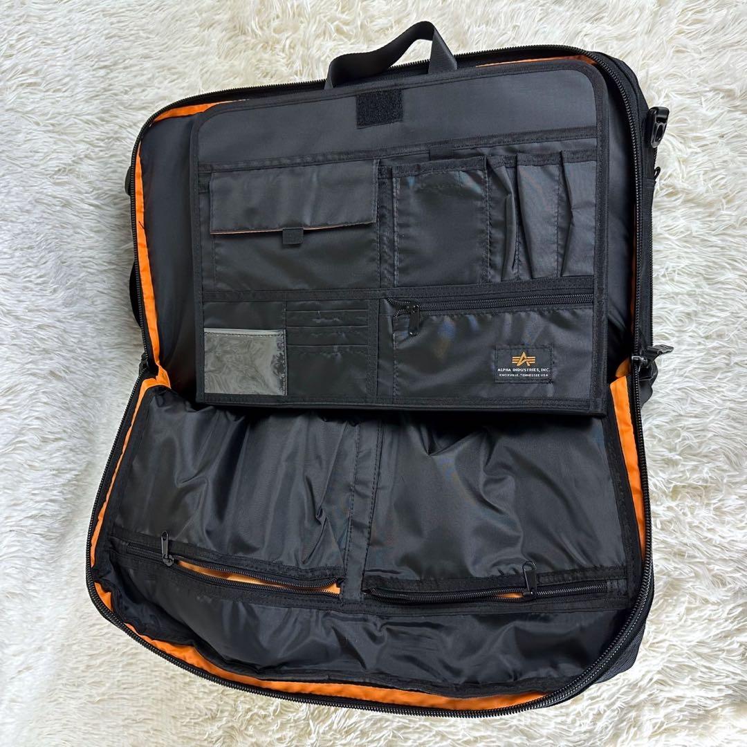 新品✨アルファ インダストリー⭐︎ガーメントバッグ 3WAY 機内持込み可能