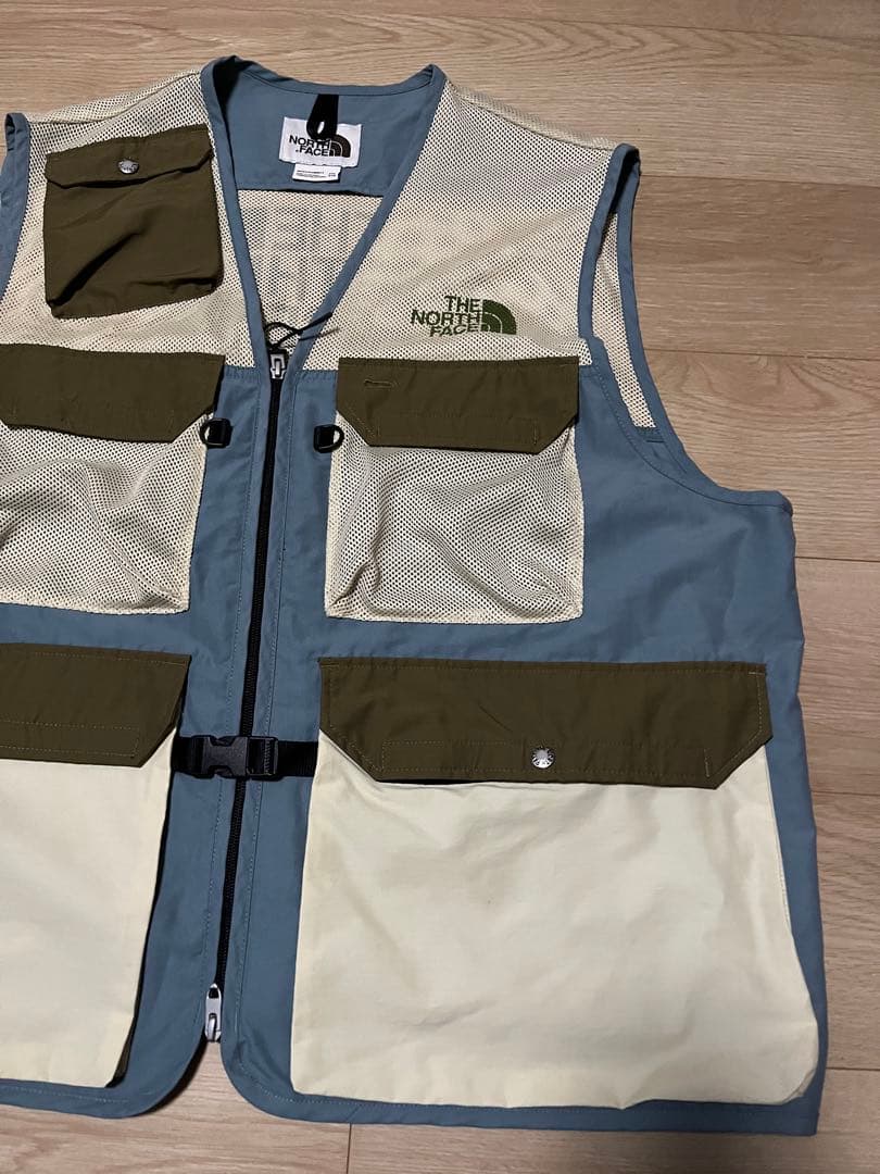 試着のみ US the north face field vest XXL
