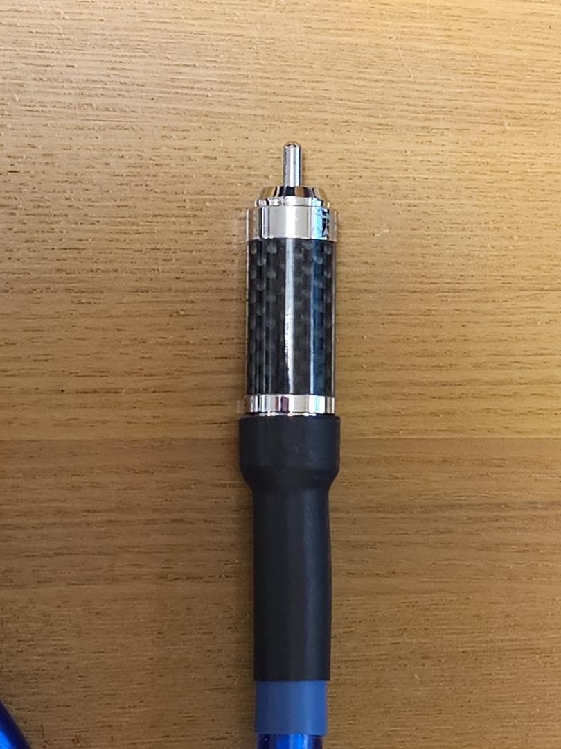 高音質RCAケーブル RTブルー　プロトタイプ