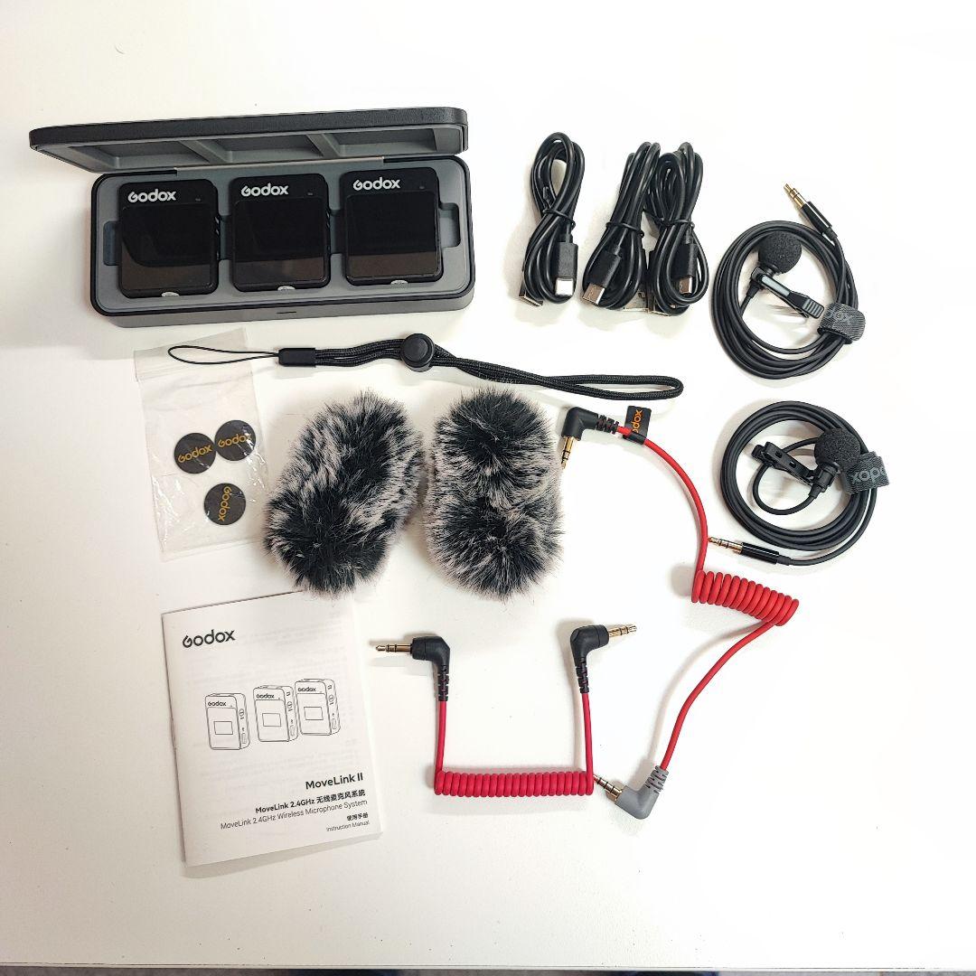 Godox MoveLink II M2 ワイヤレスマイク【美品】