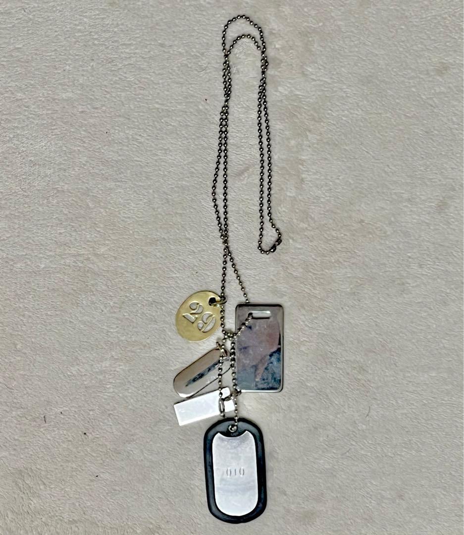 n*e様 04aw Martin margiela ドッグタグ　ネックレス