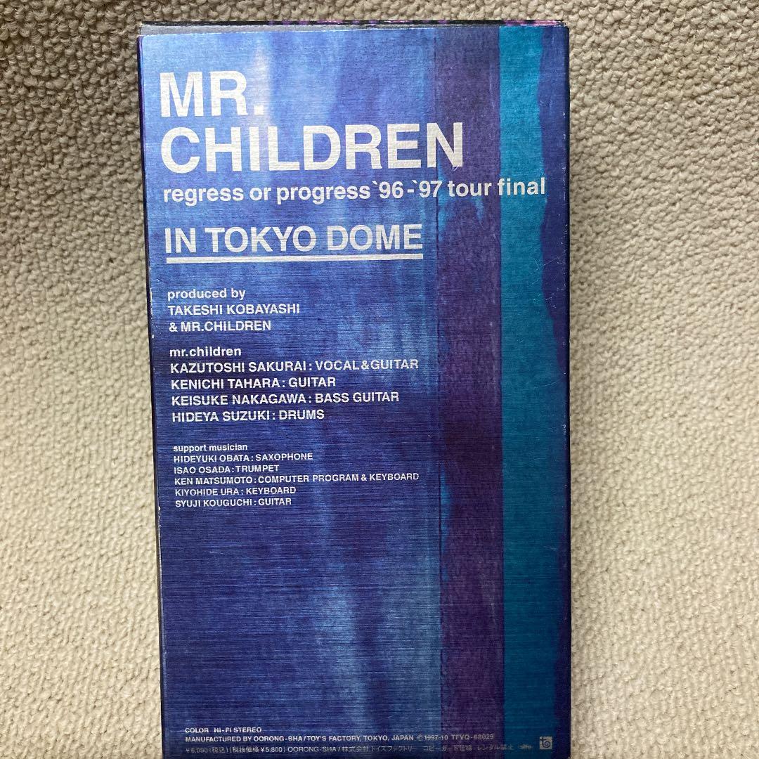 Mr.Children/regress or progress'96-'97t…