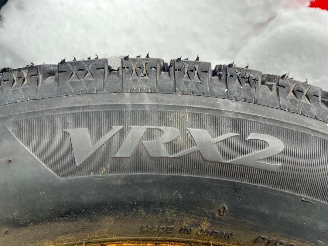 冬　165/65R15 ブリヂストン　VRX2 2023年　4本セット　イボ付
