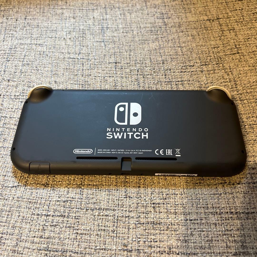Nintendo Switch Lite グレー 本体　充電コード付き