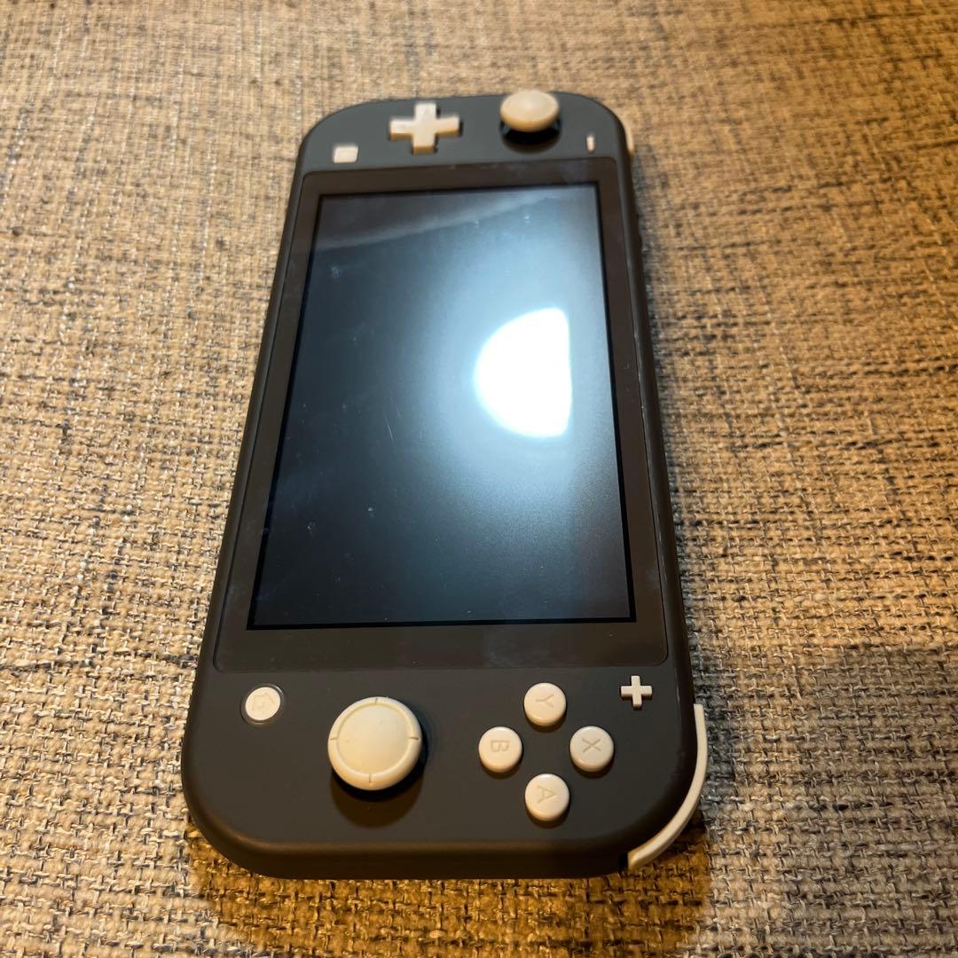Nintendo Switch Lite グレー 本体　充電コード付き