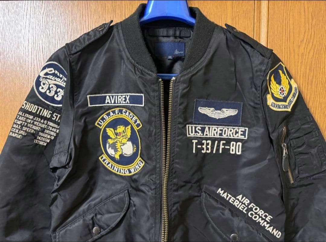 AVIREX us air force T-33/F-80 フライトジャケット