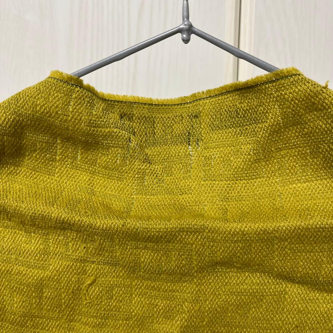 FENDI フェンディ マフラー ストール グリーン系