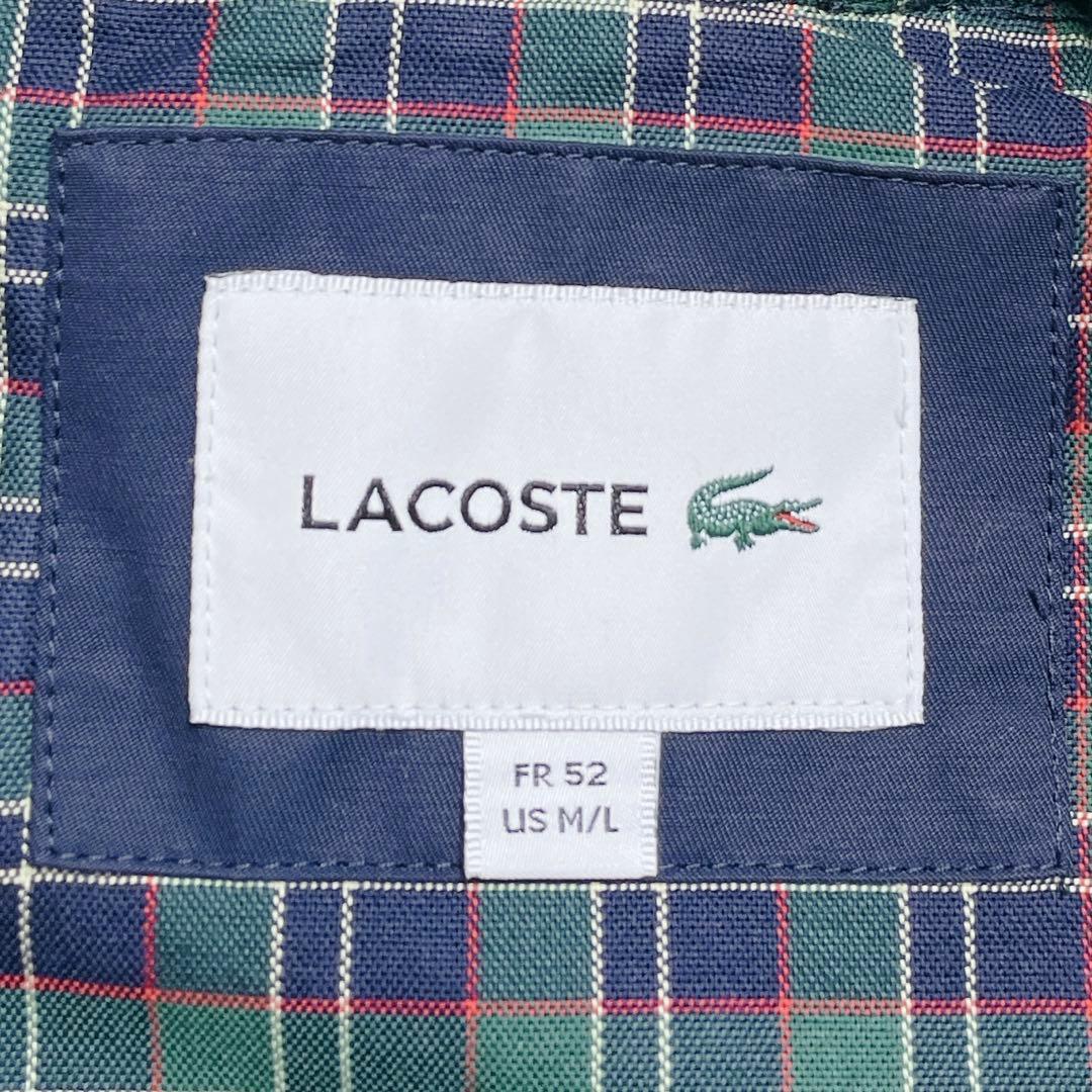 新品タグ付き✨ ラコステ ライトウェイトボマージャケット size52 ネイビー