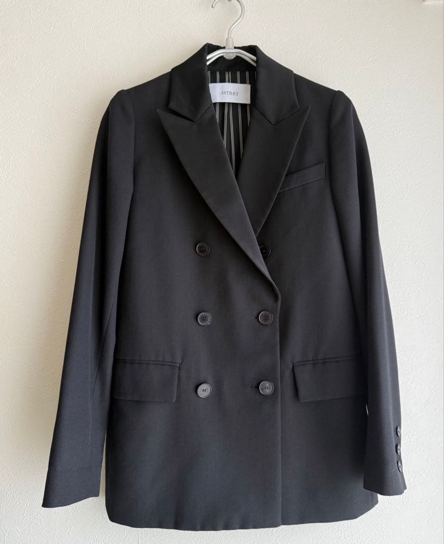 ＜ASTRAET＞PE/W ドビー ピークドラペル 6ボタン ジャケット