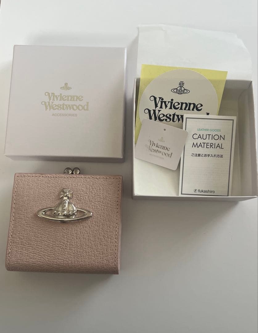 Vivienne Westwood ピンク 二つ折り財布