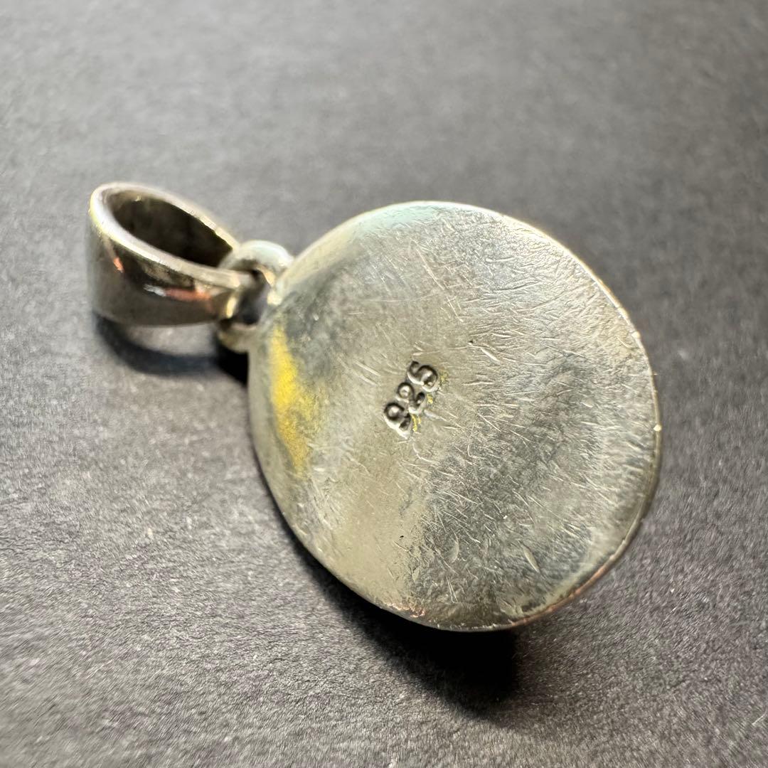 【NUMBER8 silver925】ターコイズ ペンダントトップ
