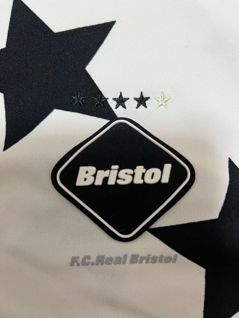 FCRB Bristol 23SS 星 スター柄 モックネック Tシャツ S