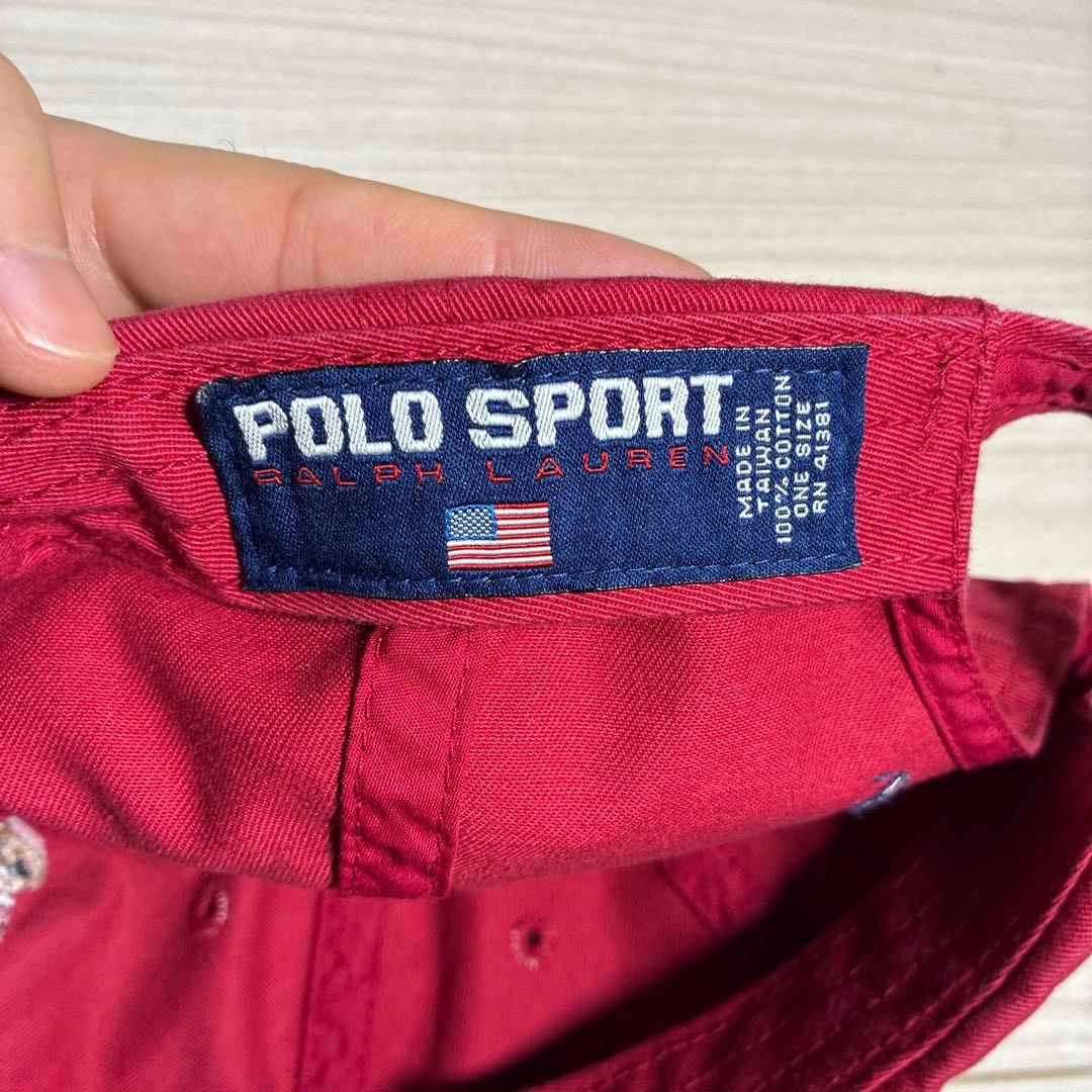 Polo Sport キャップ　ポロベア　Ralph Lauren