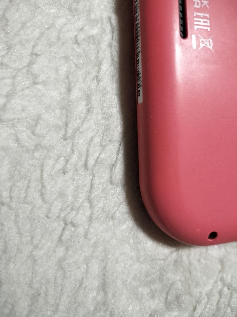 動作品Nintendo Switch Lite ピンク 本体良品