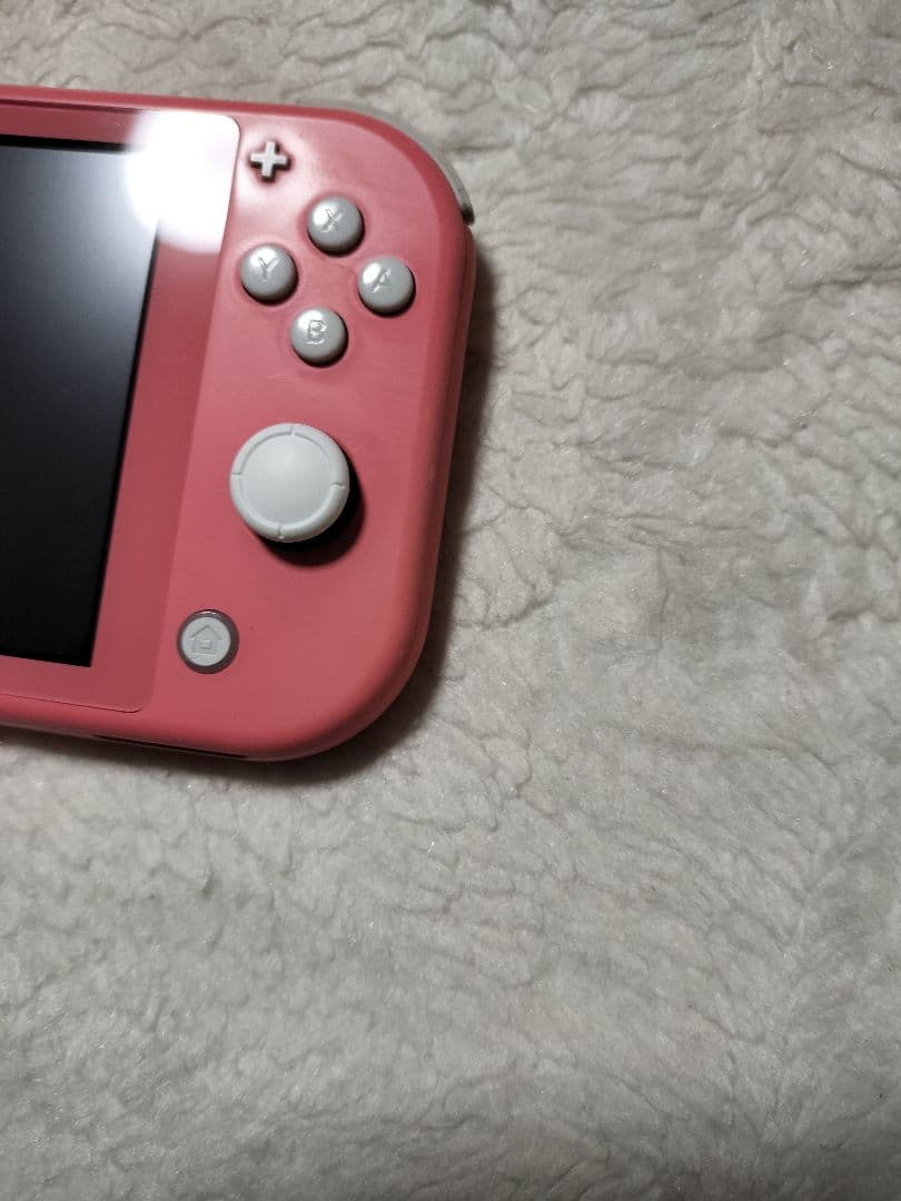動作品Nintendo Switch Lite ピンク 本体良品