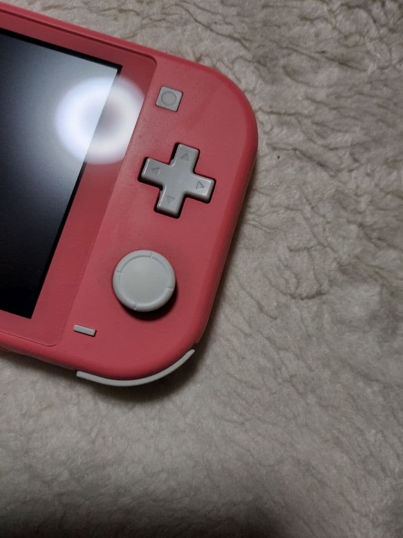 動作品Nintendo Switch Lite ピンク 本体良品