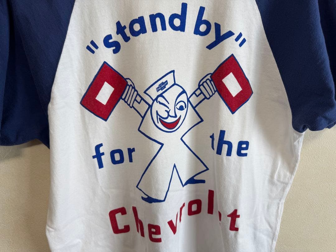 BOOTLEGGERS Chevrolet 両面プリント ラグランTシャツ L