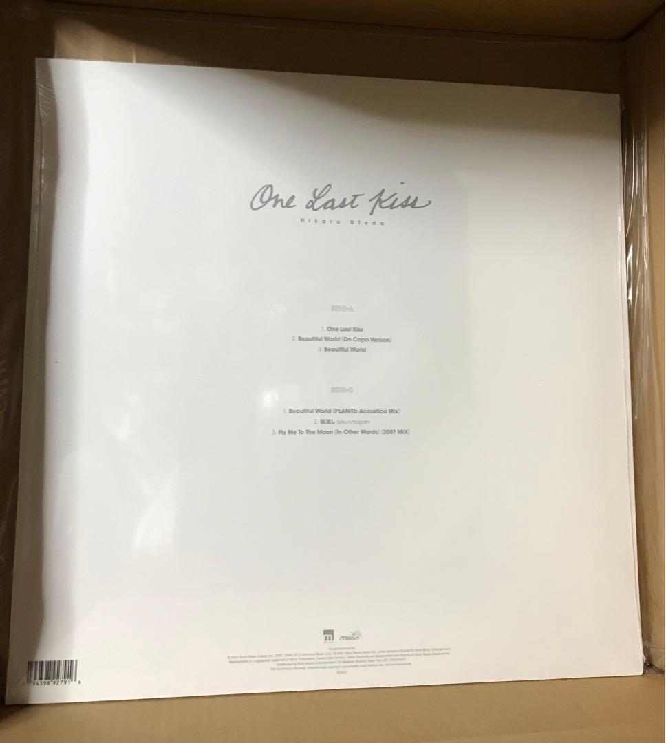 宇多田ヒカル ／One Last Kiss US盤レコード未開封【限定値下げ中】