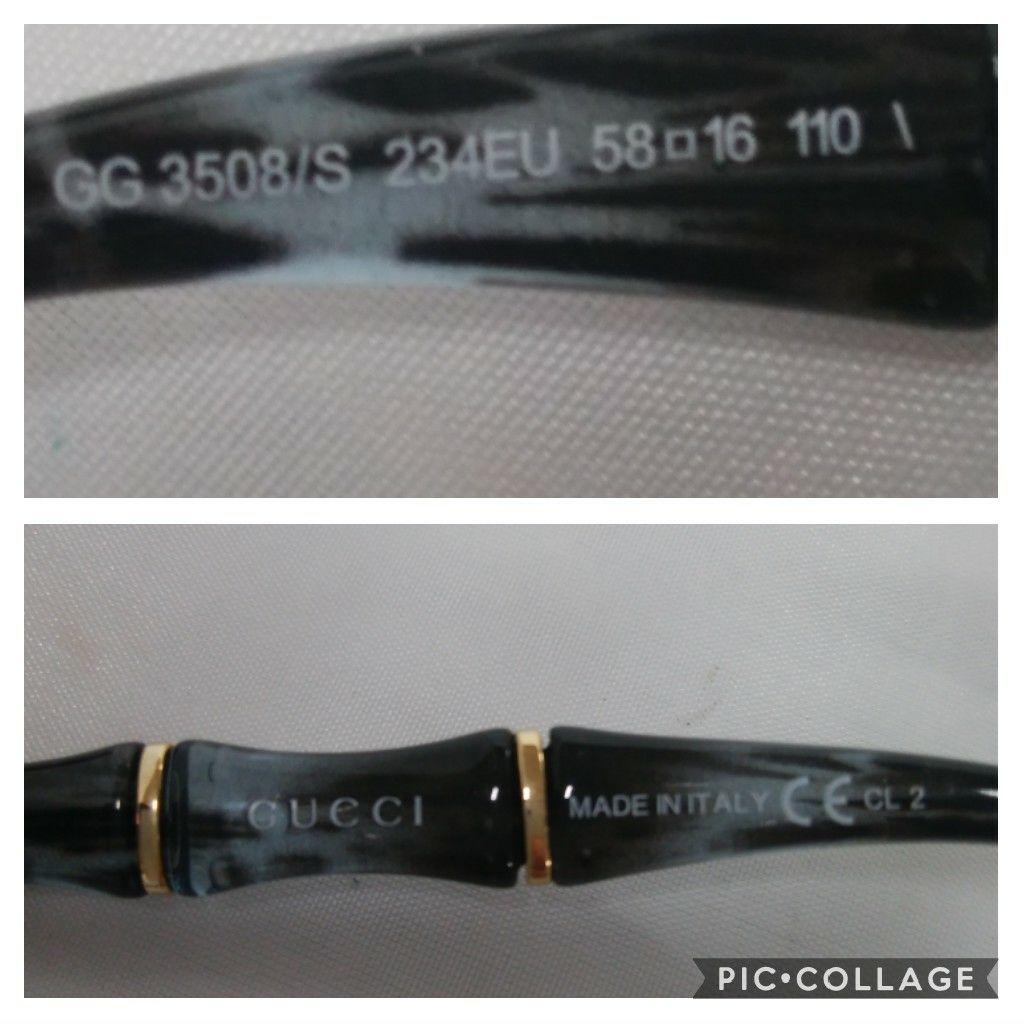 グッチ　バンブー　サングラス　極美品