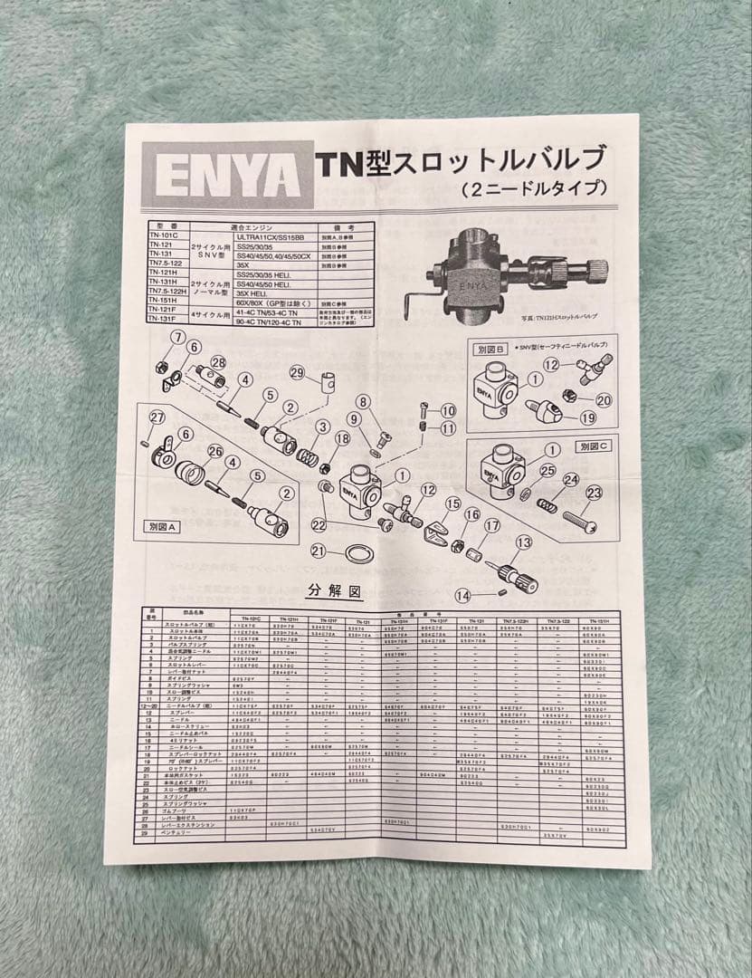 ENYA 53-4C 4エンジン