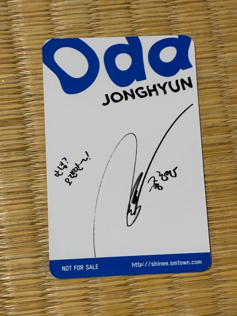 SHINee Odd A Ver. JONGHYUN ジョンヒョン トレカ付き
