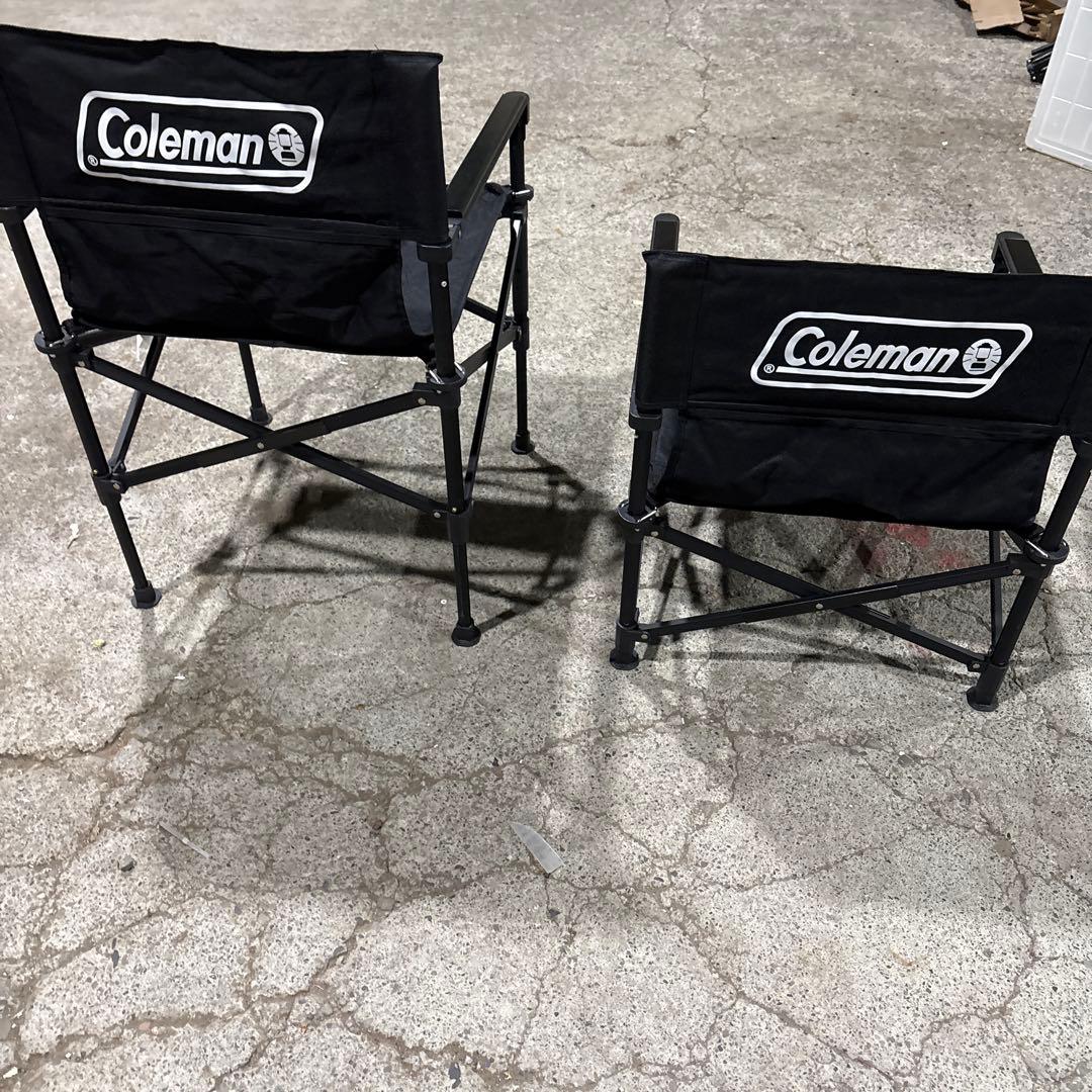 Coleman アウトドアチェア ツーウェイキャプテンチェア （ブラック） 2脚