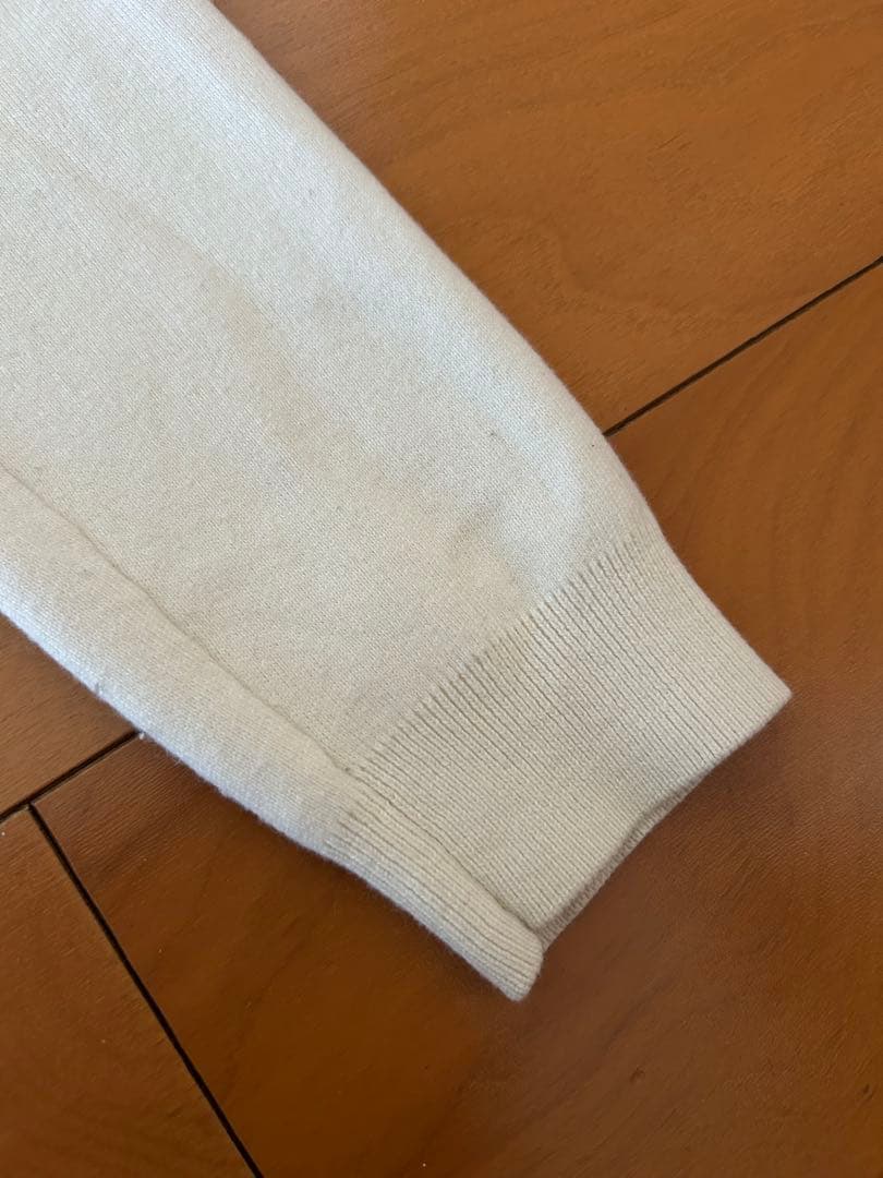 大人気‼︎CABaN コットンカシミヤ クルーネックカーディガン Sサイズ