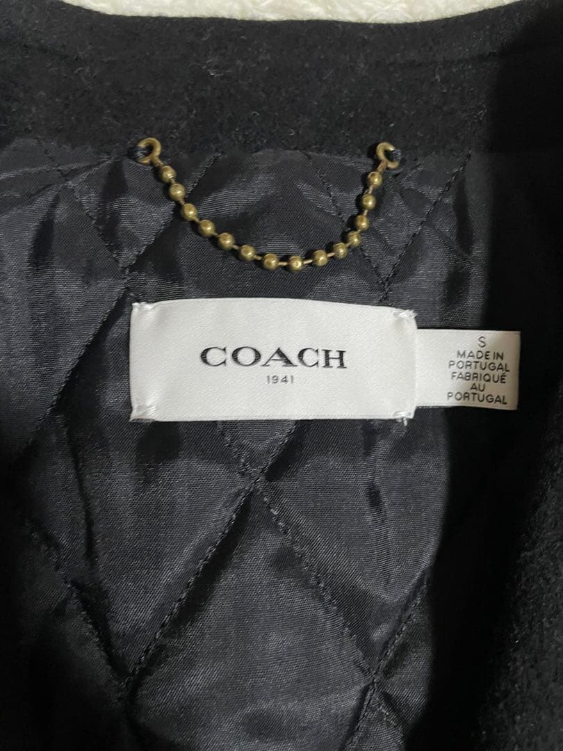 極美品！COACH 1941 テーラードジャケット S 黒