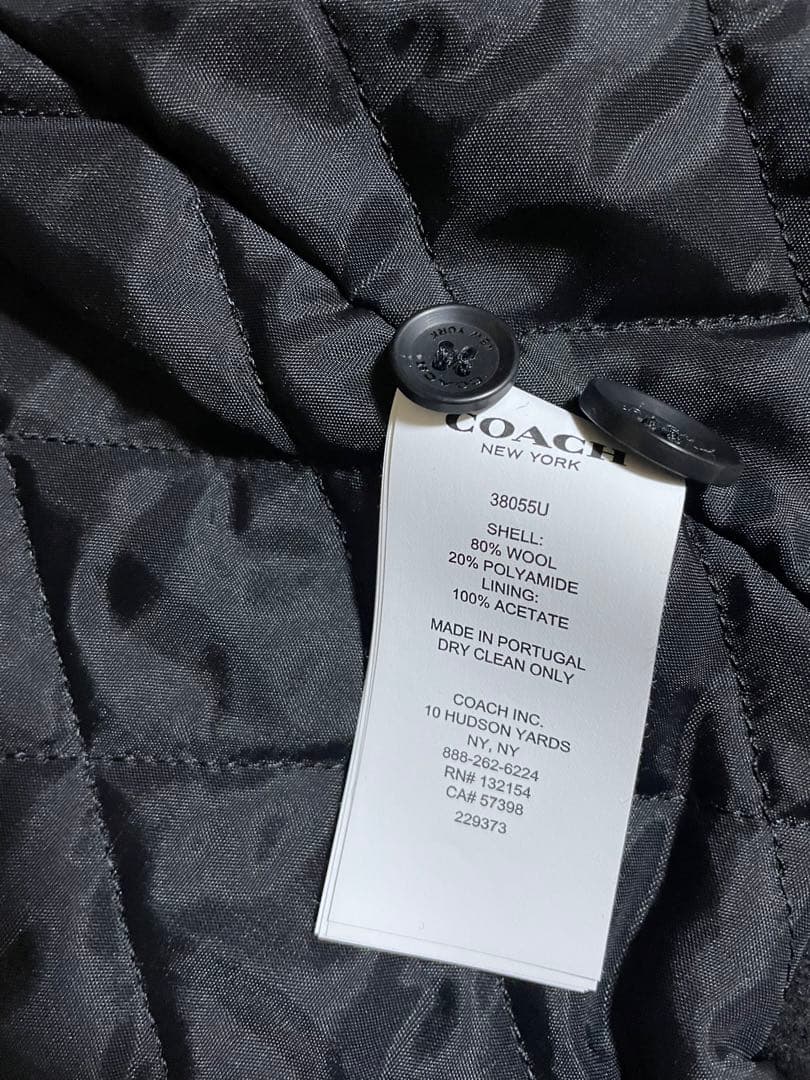 極美品！COACH 1941 テーラードジャケット S 黒