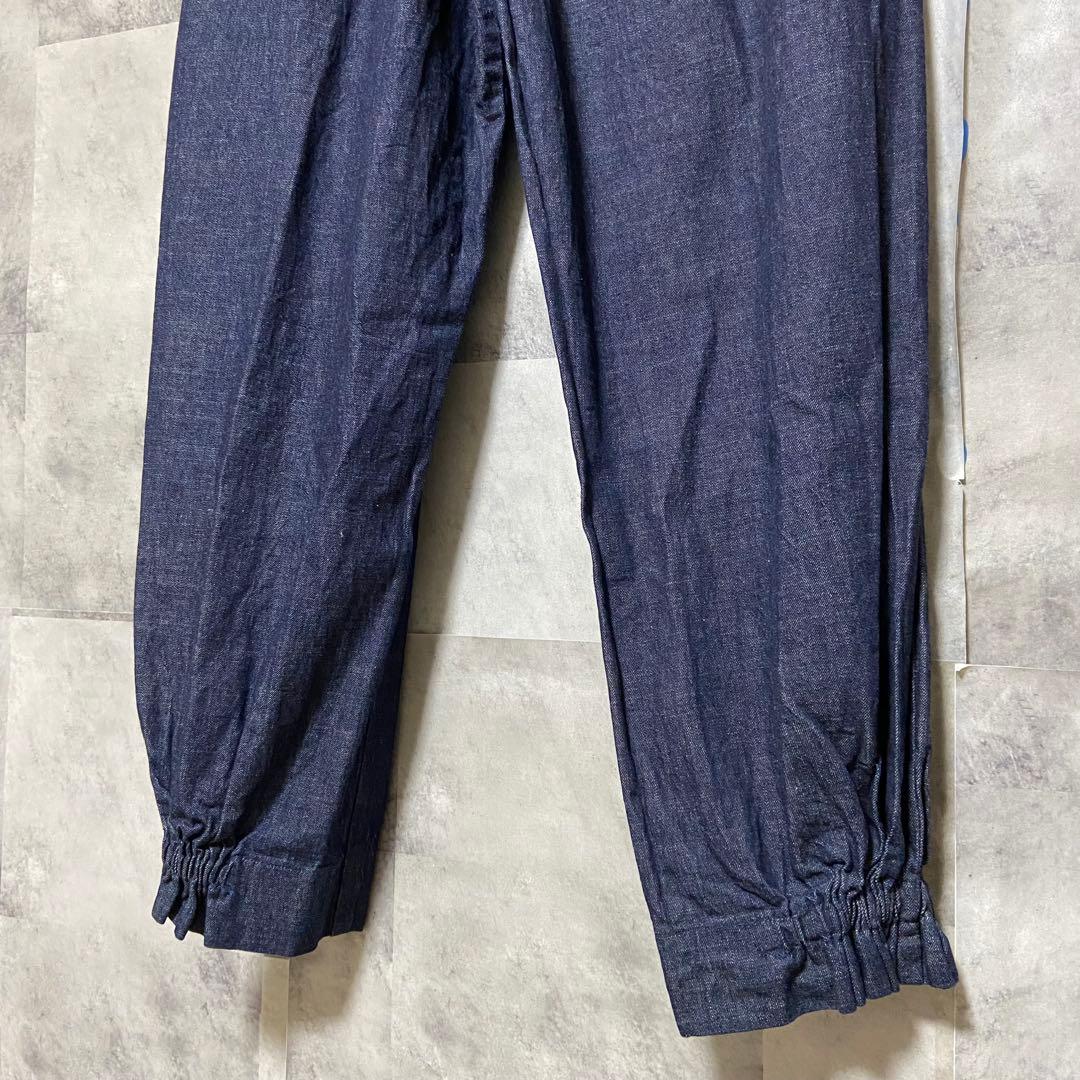 【PARIS DE AOUNE】サンカクチャココラボデニム 新品 FREE 青