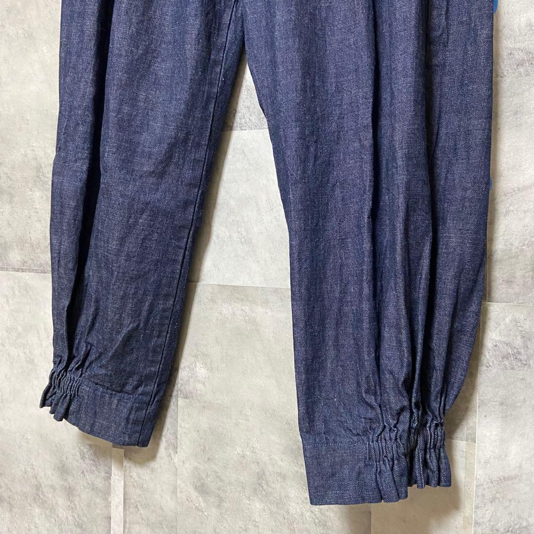 【PARIS DE AOUNE】サンカクチャココラボデニム 新品 FREE 青