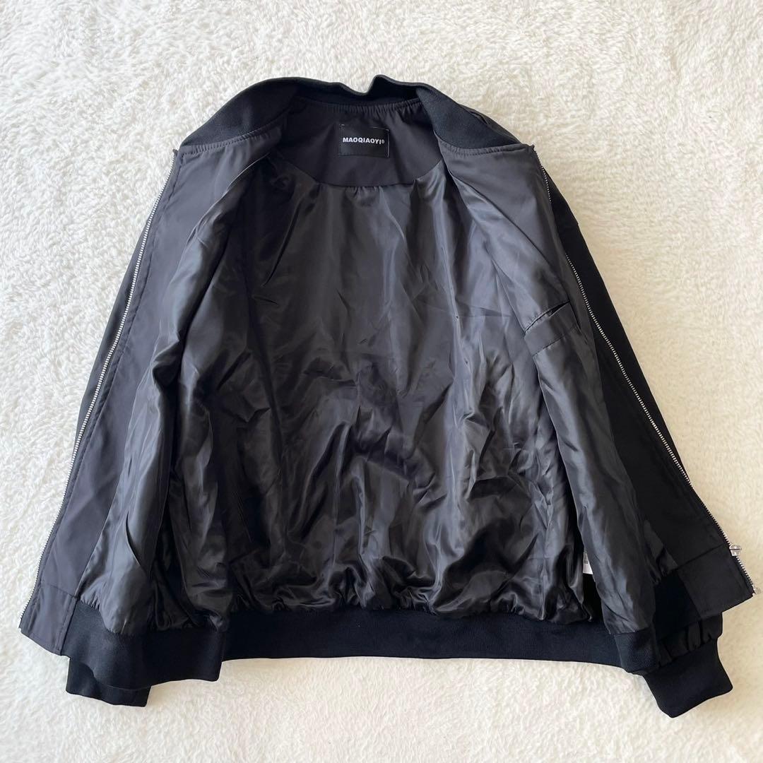 美品＊Dalfwin エンブロイダリーロゴオーバーサイズジャケット