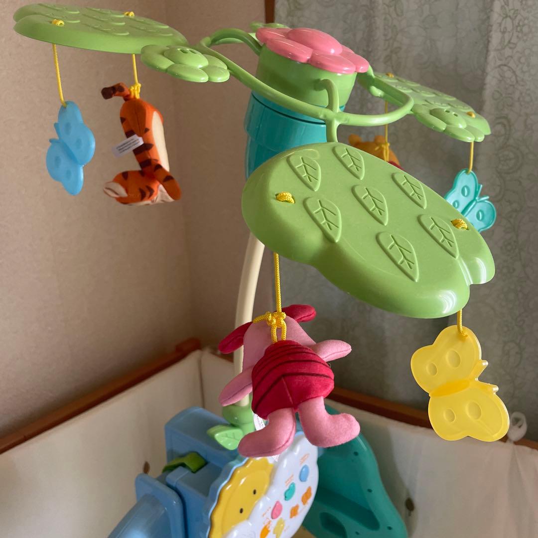 【美品★付属品全てあります】プーメリー　プーさん　6WAYジム　メリー