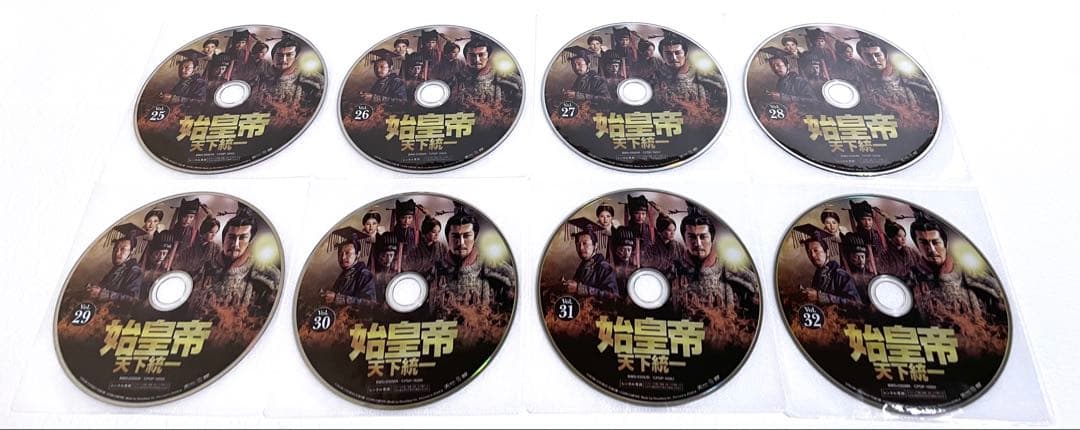 始皇帝天下統一　【全39巻】　レンタル版DVD 全巻セット