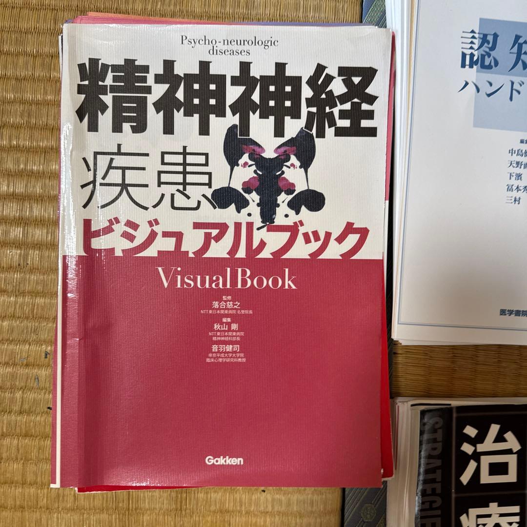 医学書　 精神神経疾患ビジュアルブックと認知症ハンドブックセット
