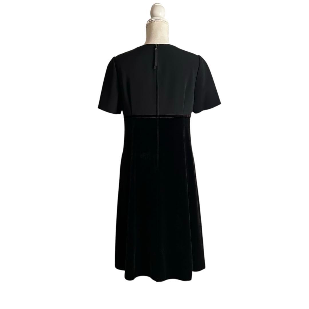 ♦︎ 週末セール❗️FOXEY フォクシー ベロア 洗える　ストレッチ　ワンピース