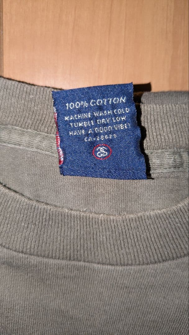 OLD Stussy 90' sドラゴンTシャツ オリーブMade in USA
