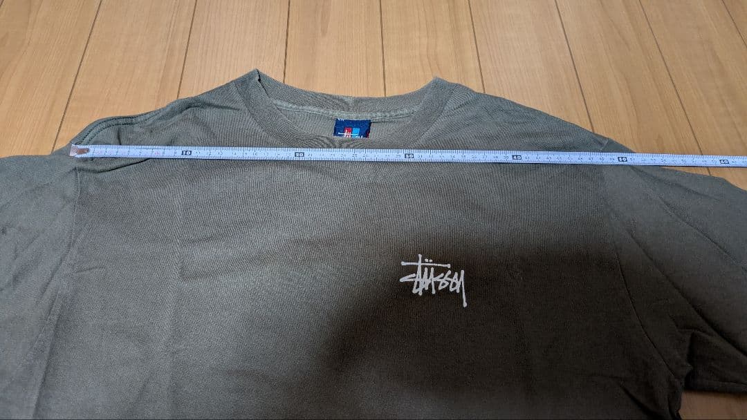 OLD Stussy 90' sドラゴンTシャツ オリーブMade in USA